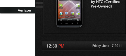 Interactive Screen Design for Verizon